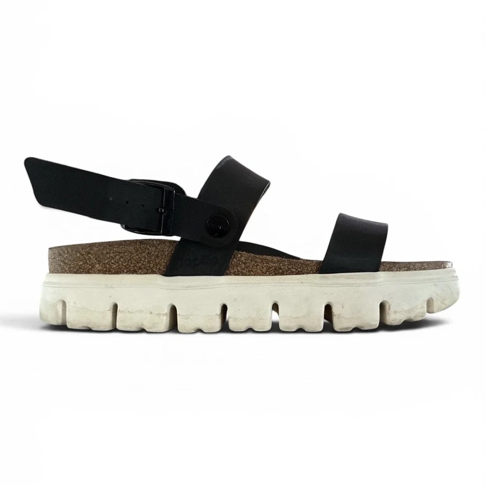 Papillio Leather Platform Sandals Womens Size 39